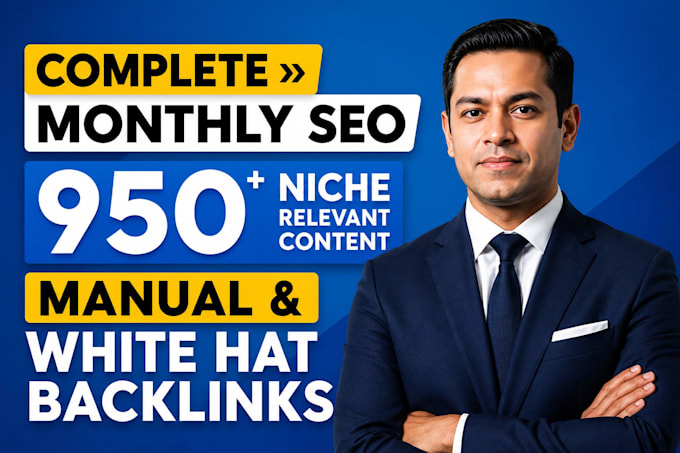 do monthly off page SEO service using authority white hat dofollow backlink