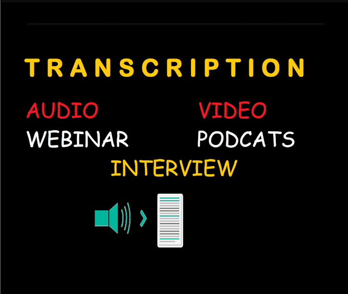 do 60 minutes of audio or video transcription