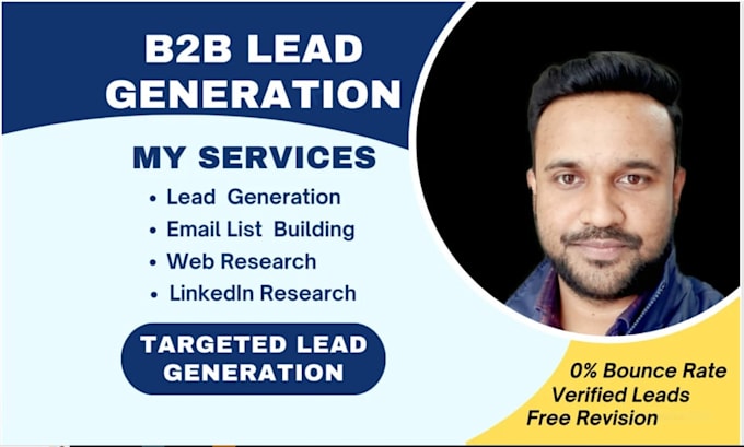 do b2b lead generation, linkedin leads and email list building