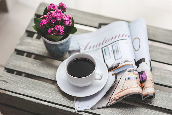 do magazine design for you