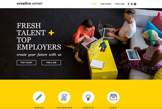 make a stunning website in wix