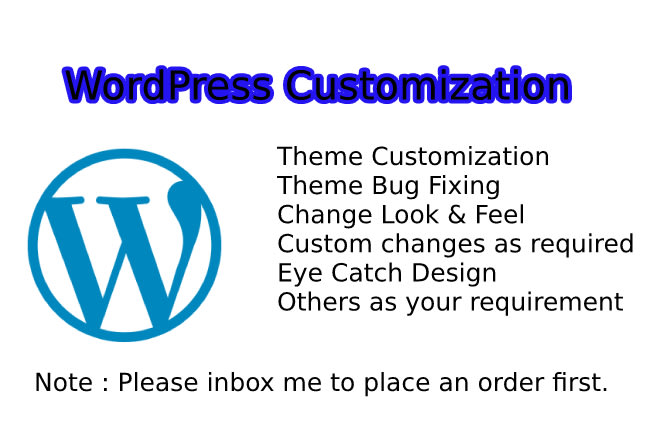 make wordpress website and woocommerce customization