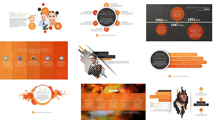 create, edit a catchy powerpoint presentation design