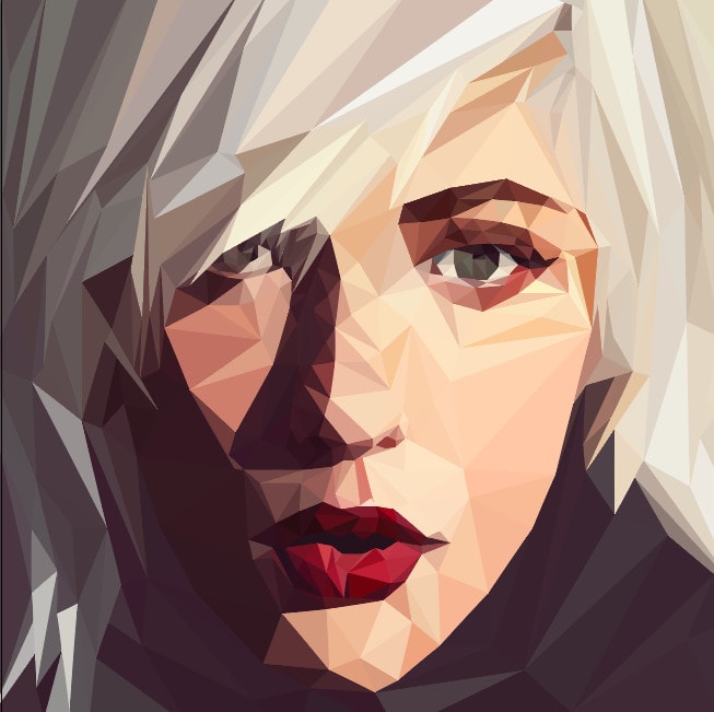 Create a low polygon art by Bunnyb6b Fiverr