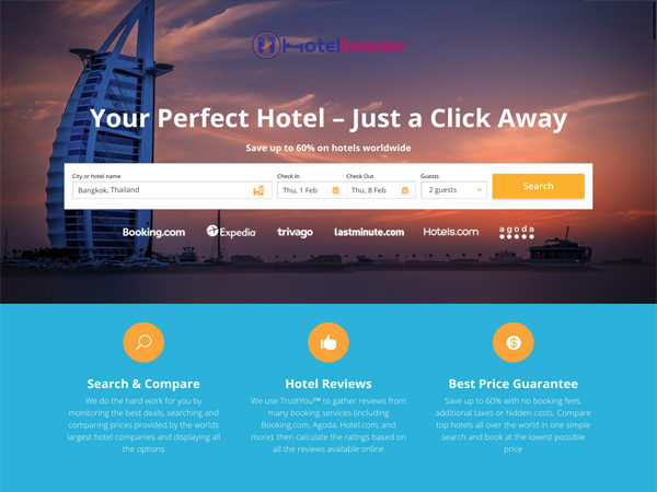 Create a hotel booking website by Buynichesites | Fiverr
