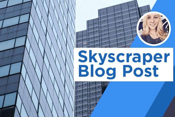 write an SEO blog post using the skyscraper technique
