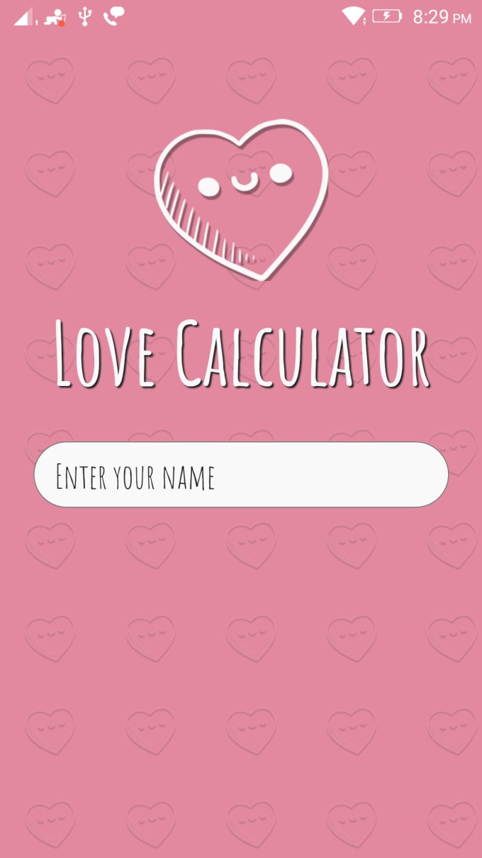 Will i love when calculator find Love calculator