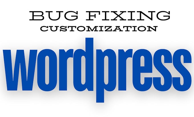 do professional wordpress customization and bug fixing