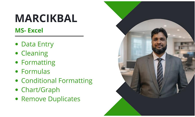 do urgent excel data entry, formatting and cleaning