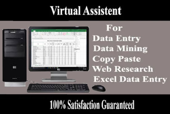 do data entry typing and copy paste work