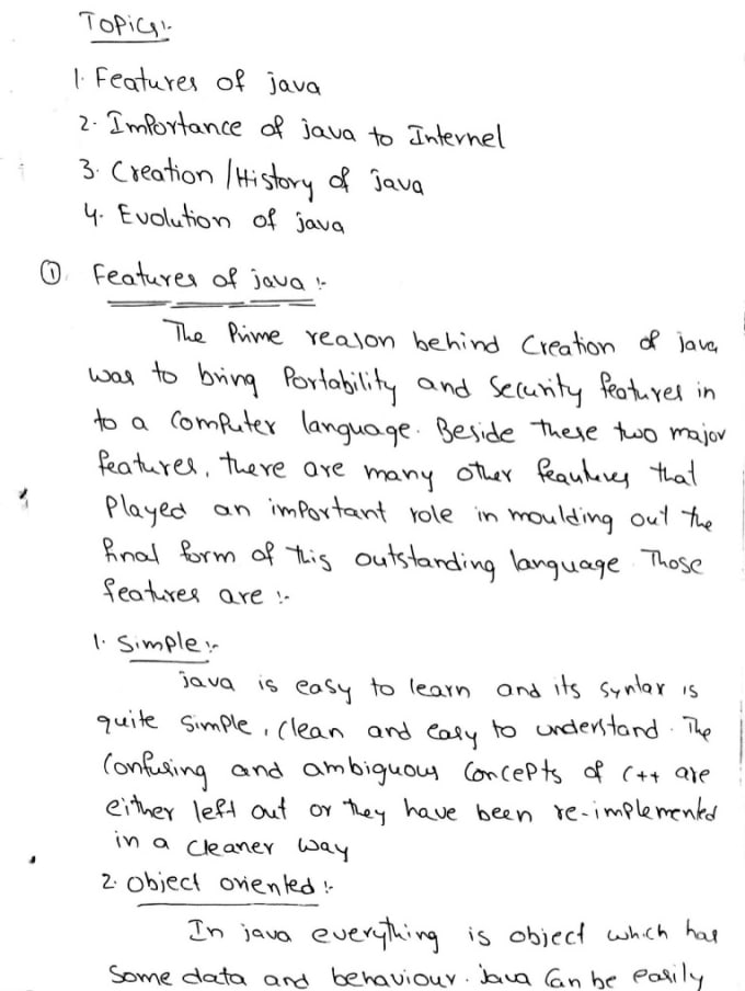 Write retype 500 words from your handwritten notes on word by