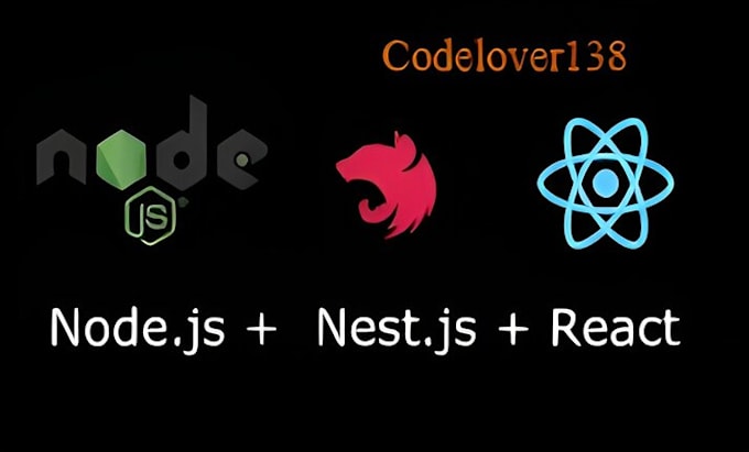 develop your customized web application using nest js and react