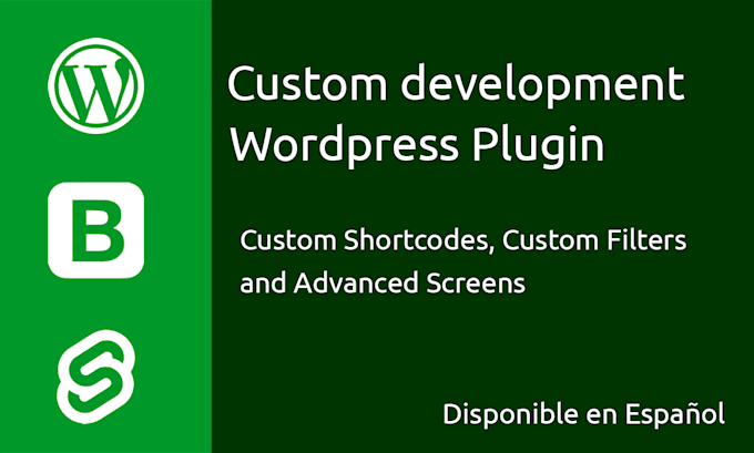 develop your custom made wordpress plugin