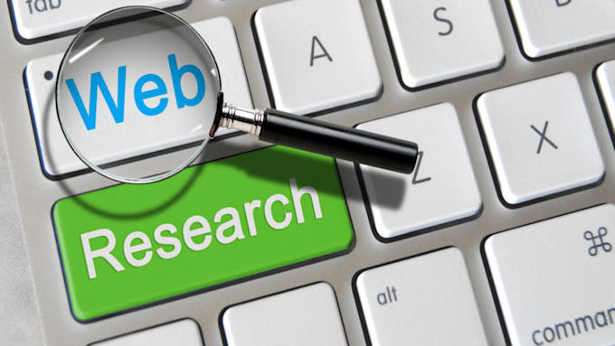 do web research and contact collection work for you