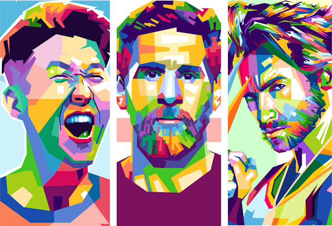 make your photo into awesome wpap pop art potrait