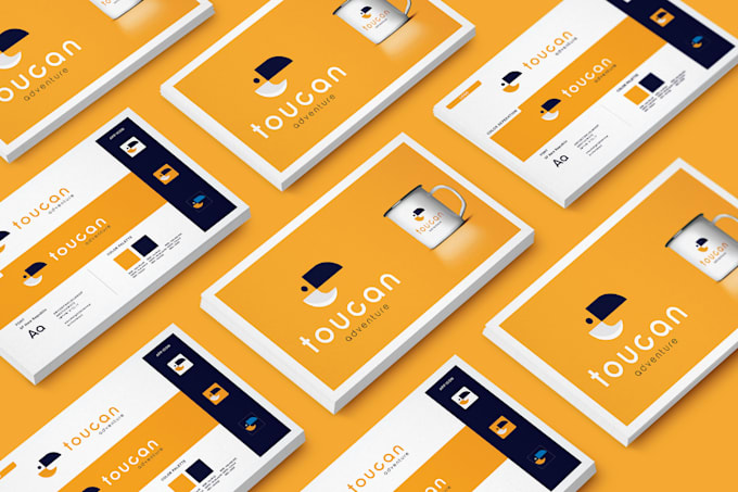 design corporate brand identity, branding kit, brand book