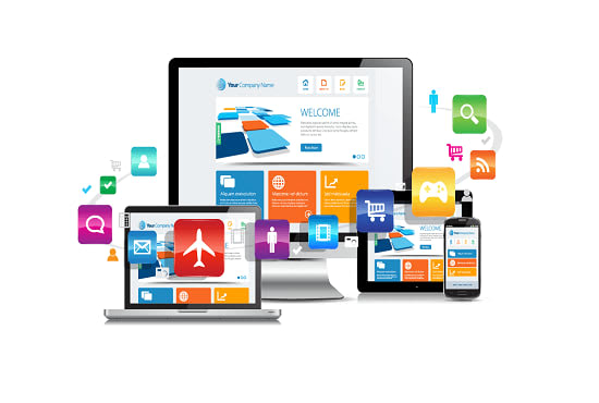 design and develop any website with admin panel