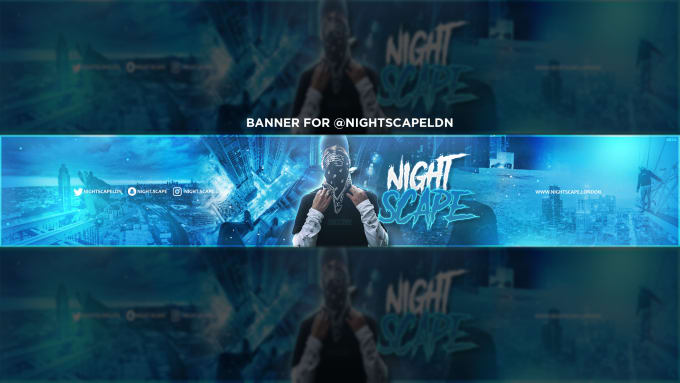 create appealing and awesome youtube banners