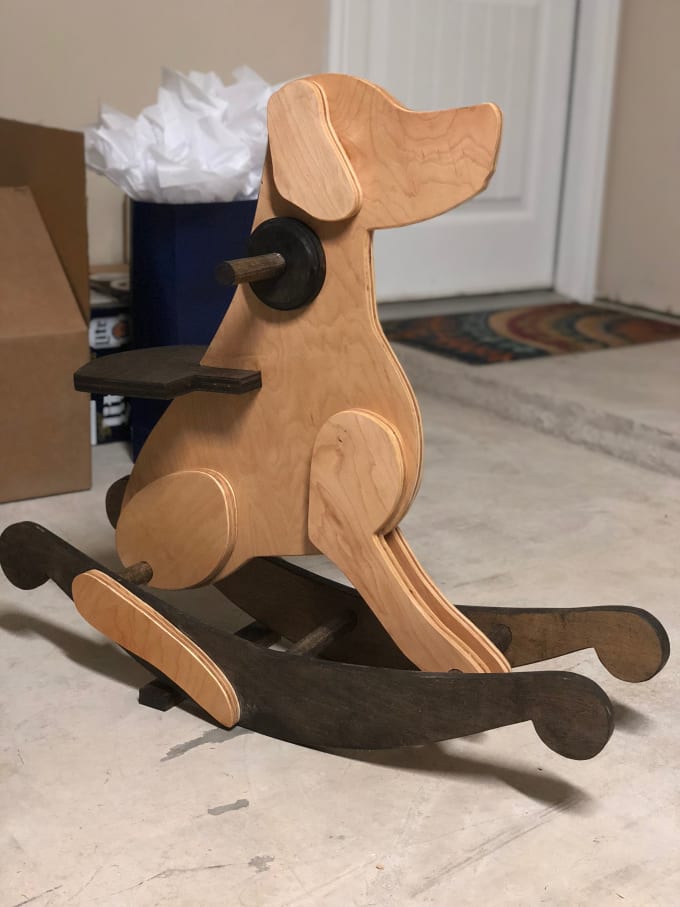 dachshund rocking horse