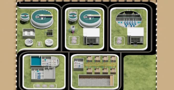 create 3d scada, hmi designs looks alike real