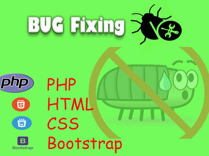 Fix your html, css, bootstrap, php bugs by Gmzulkar | Fiverr
