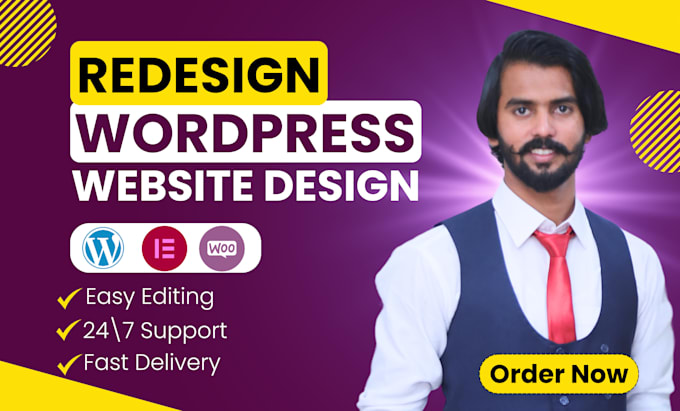 revamp wordpress design or revamp wordpress website