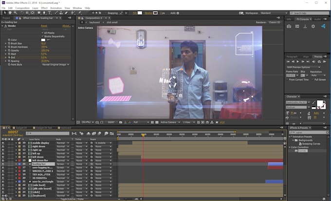 do video post production or editing