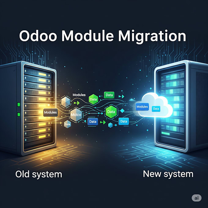 migrate odoo module from one version to another version