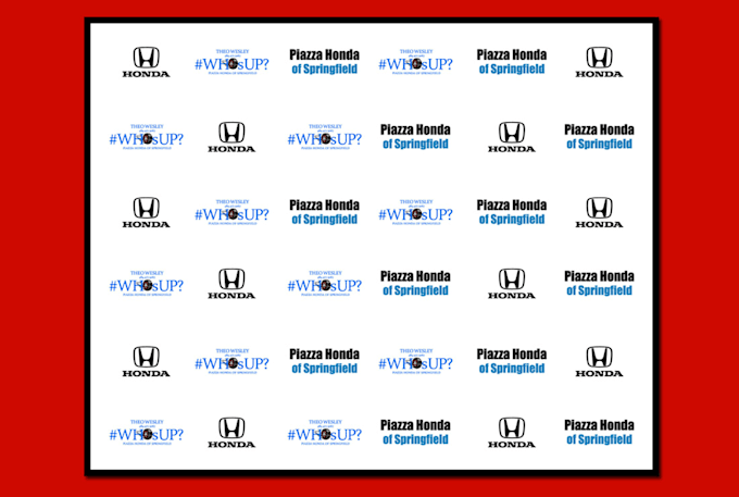 design your backdrop step and repeat banner