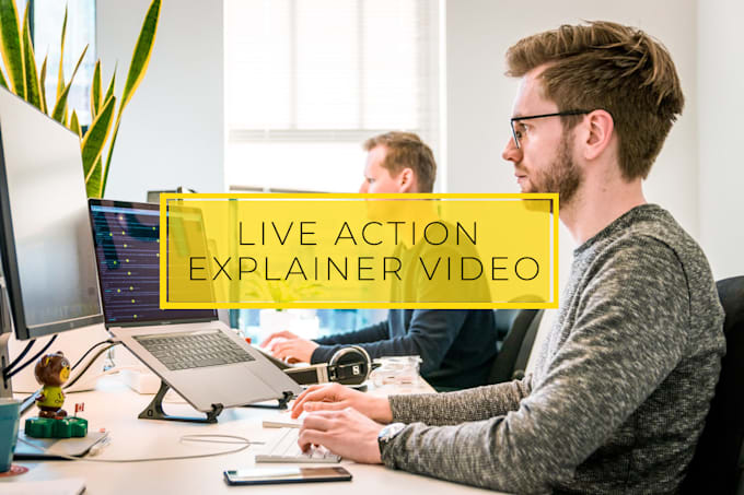 create a professional live action explainer video in full HD
