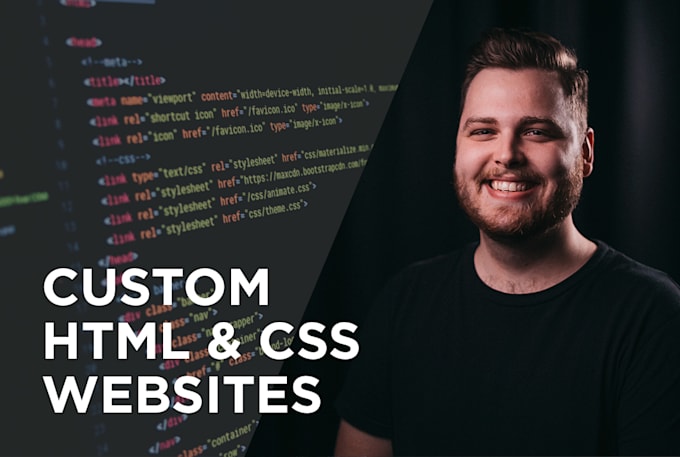 Design and create a custom static html website by Keyphlip | Fiverr