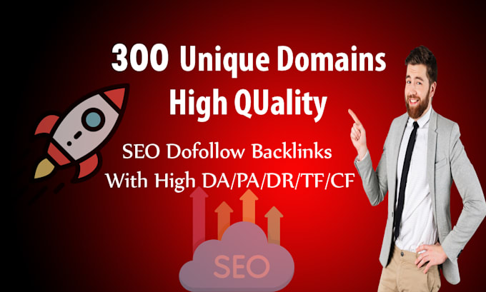 300 unique referring domains blog comment backlinks high da