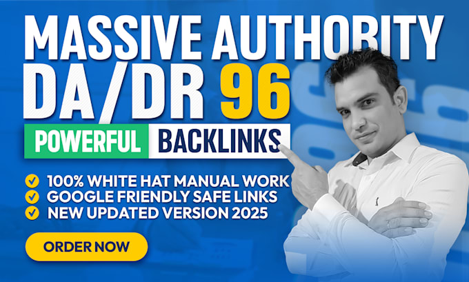 white hat off page SEO link building for google, high authority da dr backlinks