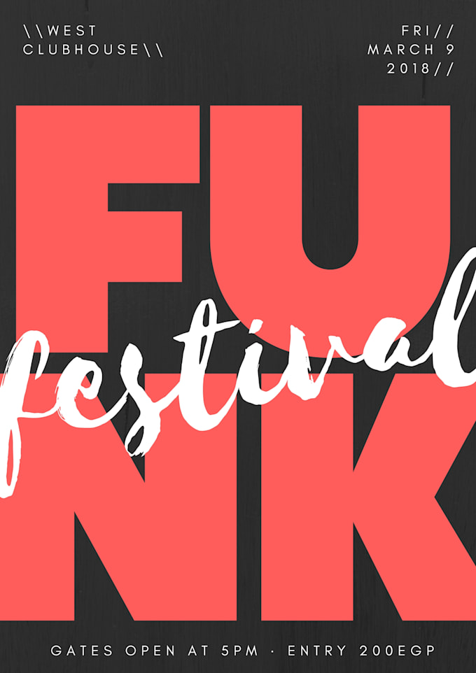 Create posters and flyers by Daliaoabdou Fiverr