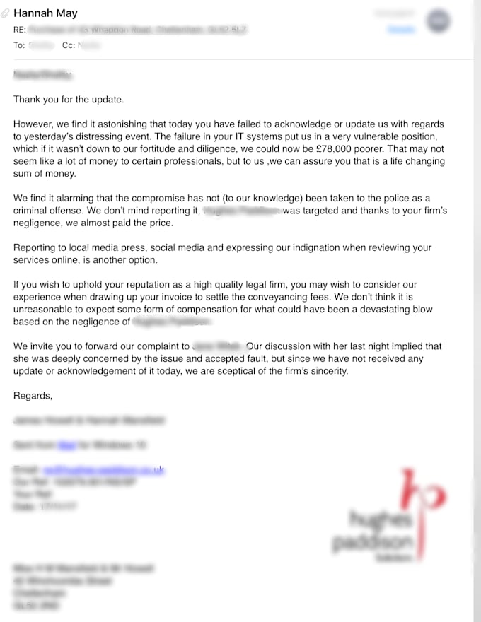 Write Your Formal Complaint Letters By Hwordbyhannah