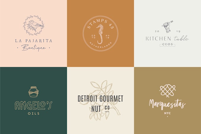 design a handdrawn illustrated logo design