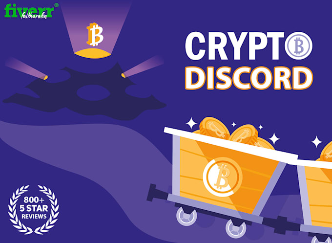 work on stock crypto discord server