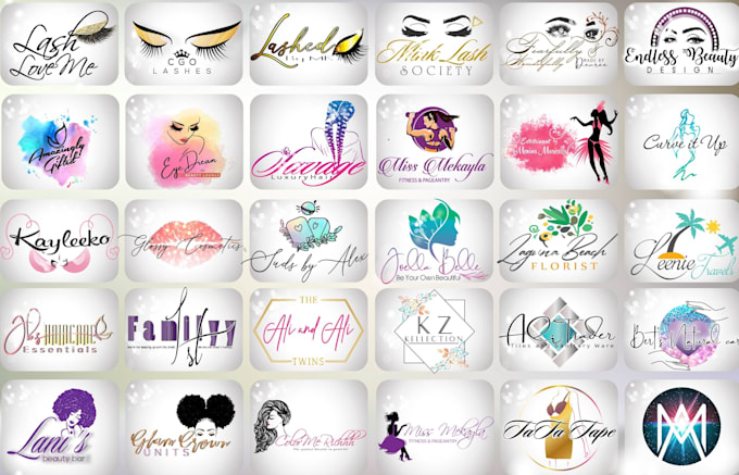 design professional feminine logo in 3 hours