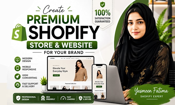 build a high converting shopify store for your brand