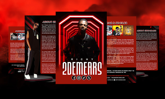do artist epk, media kit, press kit, speaker kit, one sheet