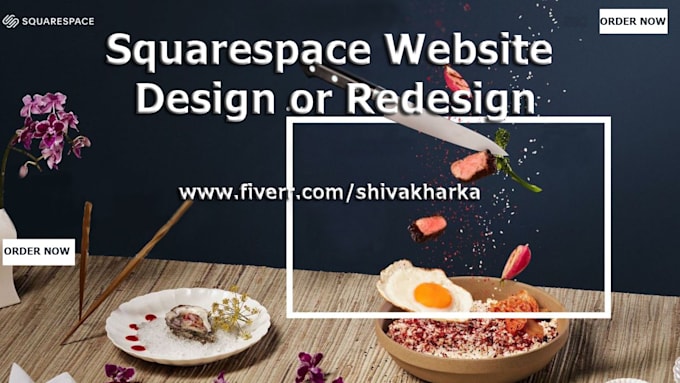 design or redesign your squarespace website