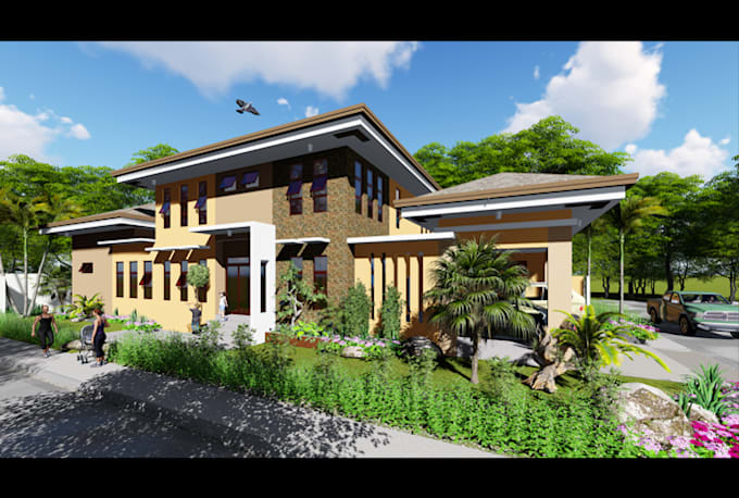 create a 3d floor plan