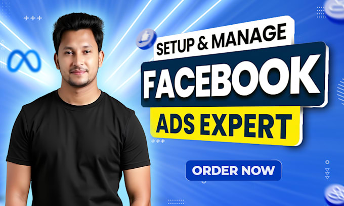 setup and manage facebook ads, conversion with fb pixel