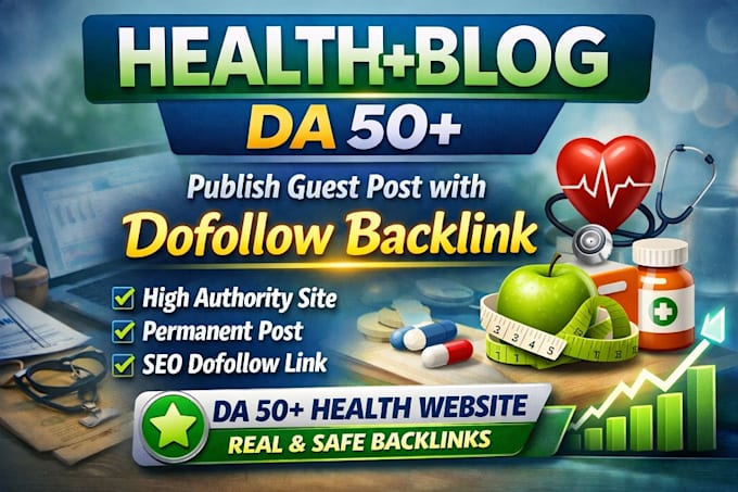 do guest post on health and fitness blog