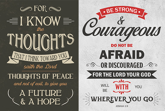 design eye catching typography poster