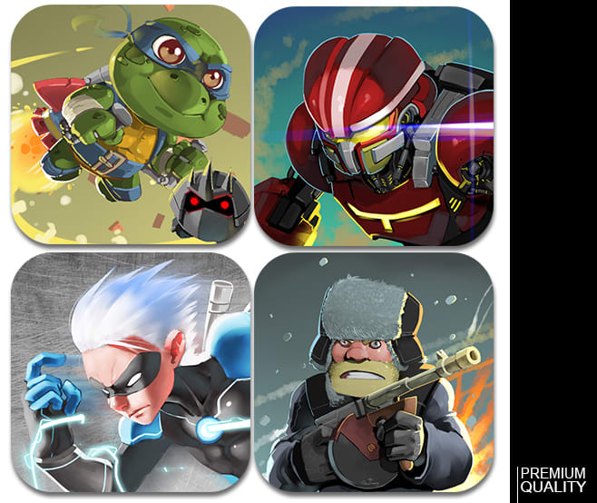 Draw The App Icon And Game Icon By Eryonoeryk Fiverr Download 579 vector icons and icon kits.available in png, ico or icns icons for mac for free use. draw the app icon and game icon by