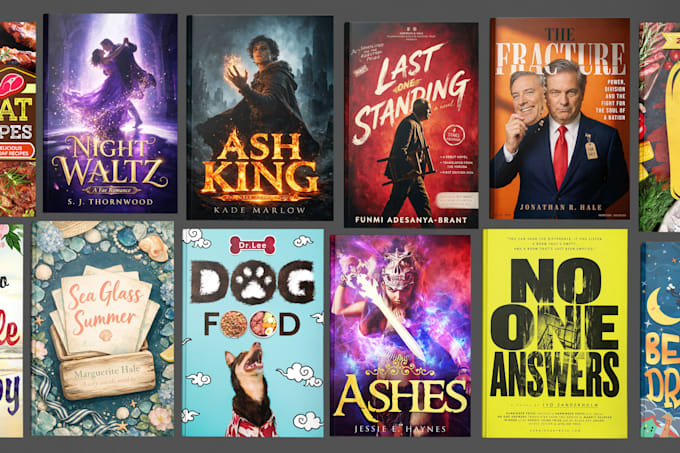 design professional book cover or ebook cover