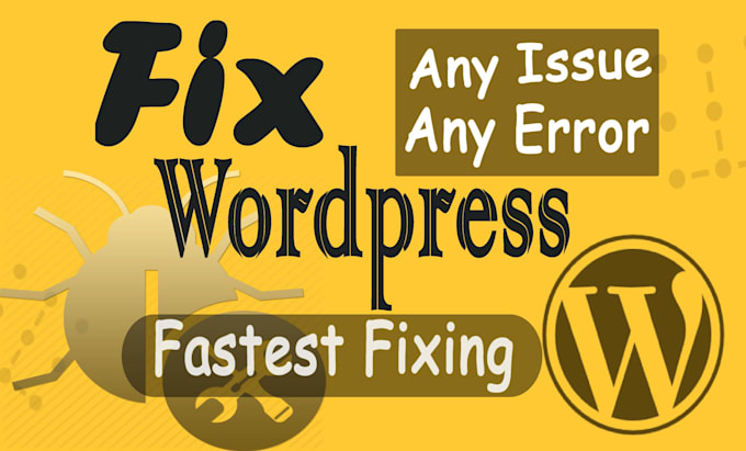 fix wordpress website issues errors extra fast