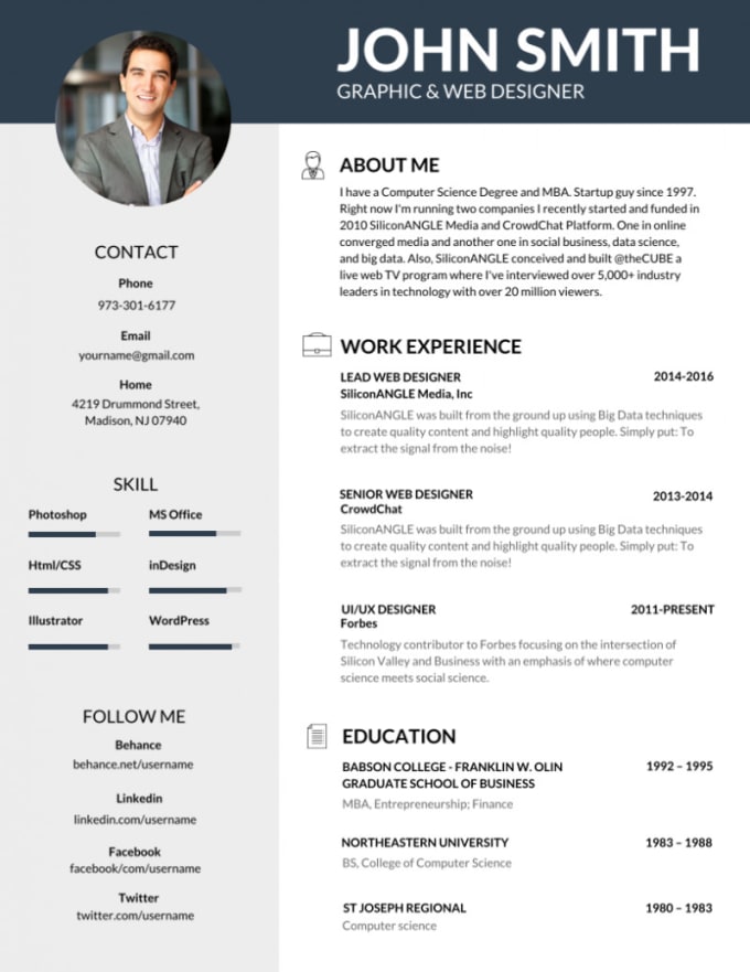 Be Your Professional Resume Maker By Tmamteam