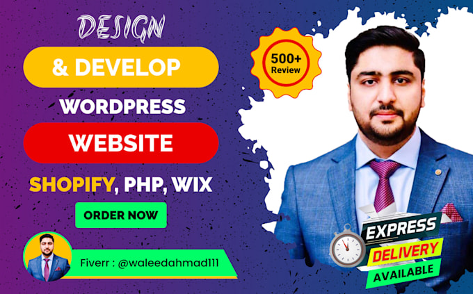 do professional responsive website, wordpress, shopify, landing page specialist